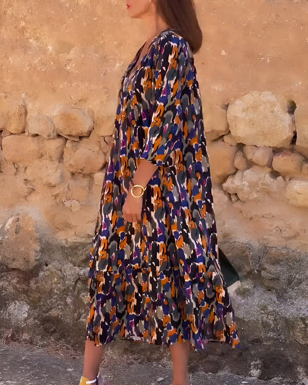 Nathalie | Abito midi stile vintage