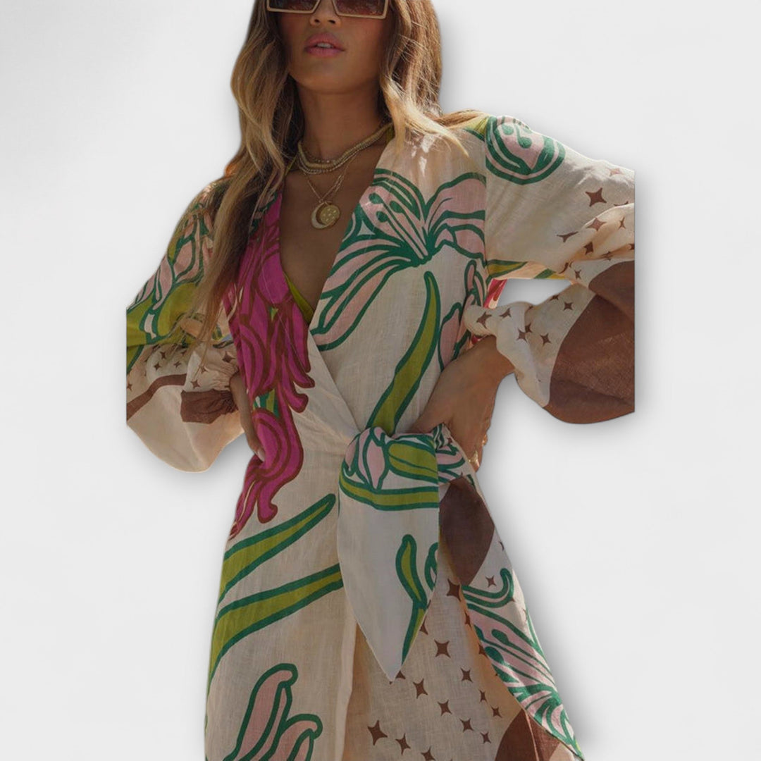 Cindy | Abito Estivo in Stile Kimono