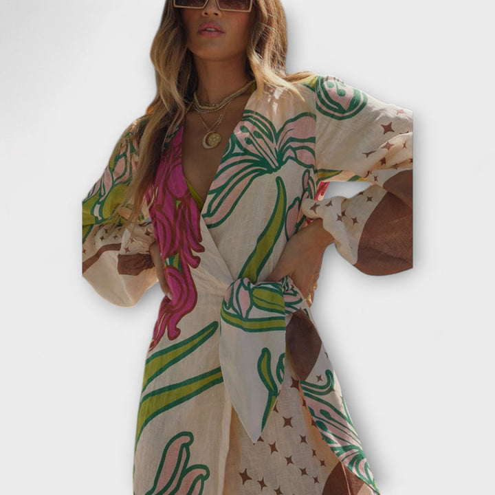 Cindy | Abito Estivo in Stile Kimono
