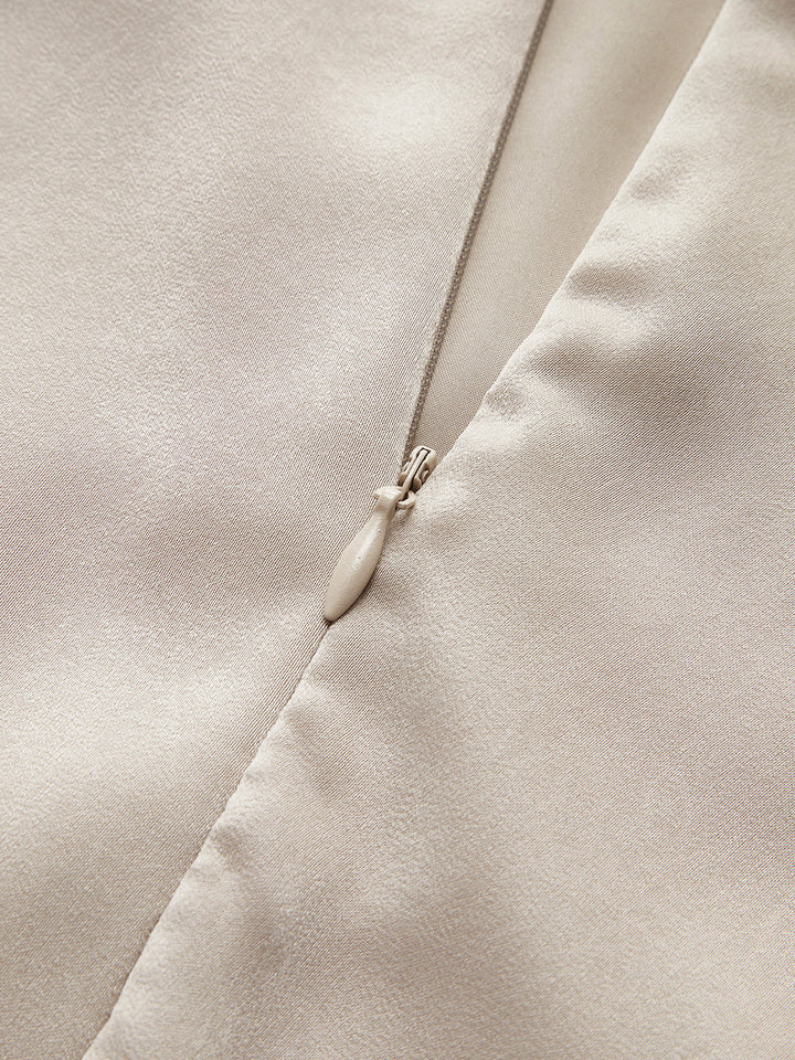 Patrizia | Mini Abito Monospalla in Raso