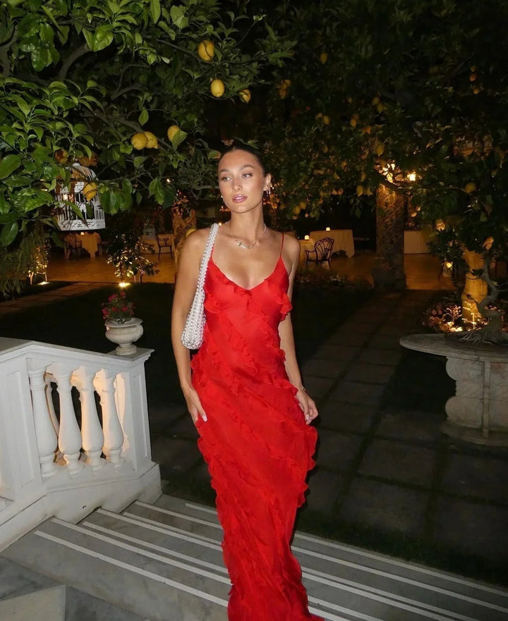 Amani | Abito Elegante con Rouches