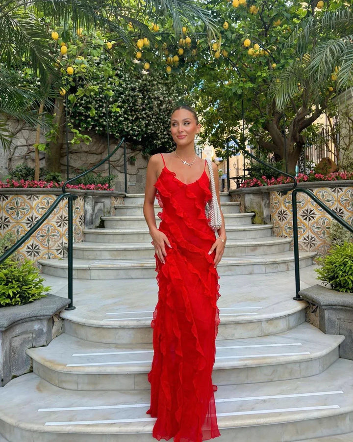 Amani | Abito Elegante con Rouches