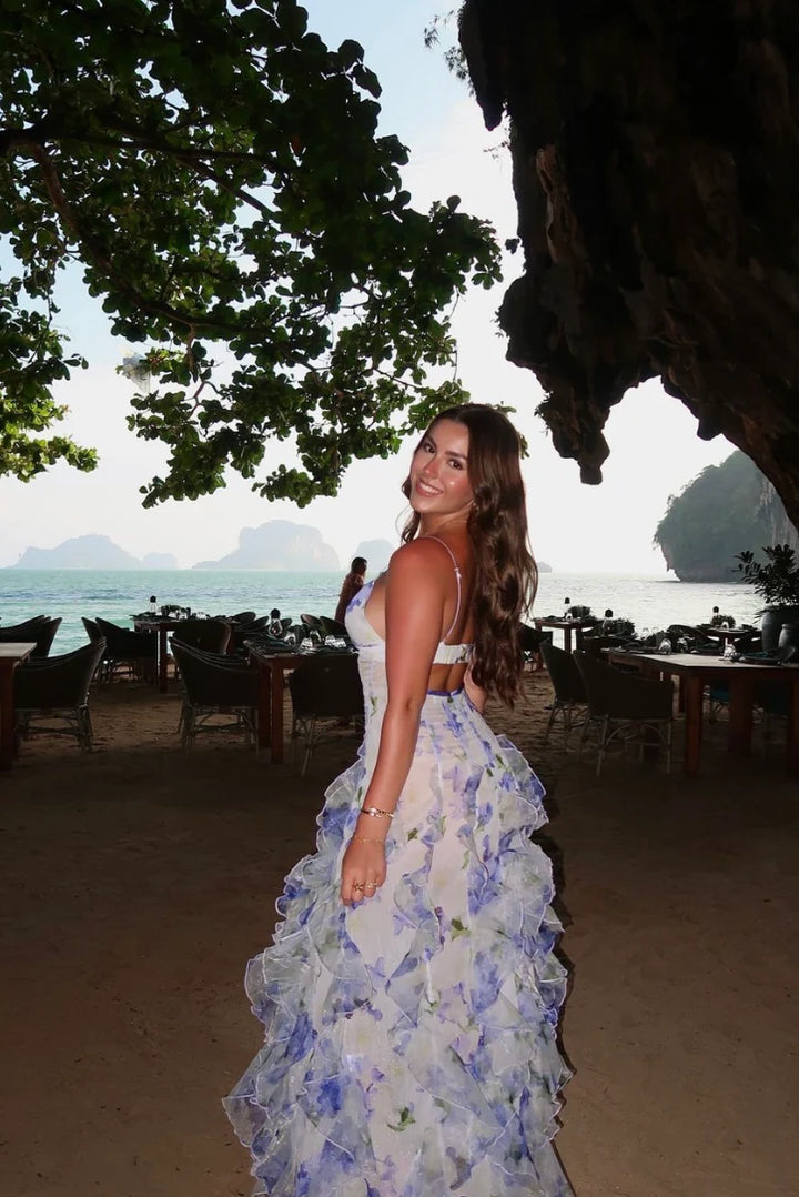 Tivoli | Abito Elegante con Balze