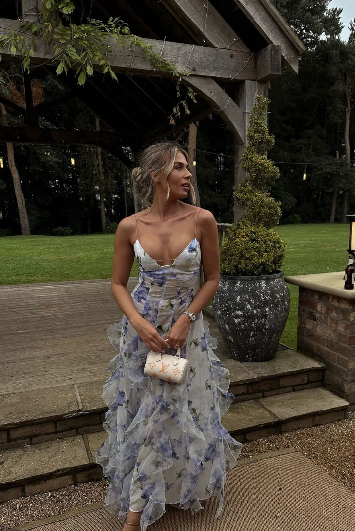 Tivoli | Abito Elegante con Balze