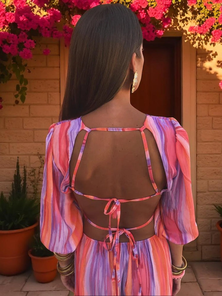 Annamaria | Abito Glamour con Aperture Laterali