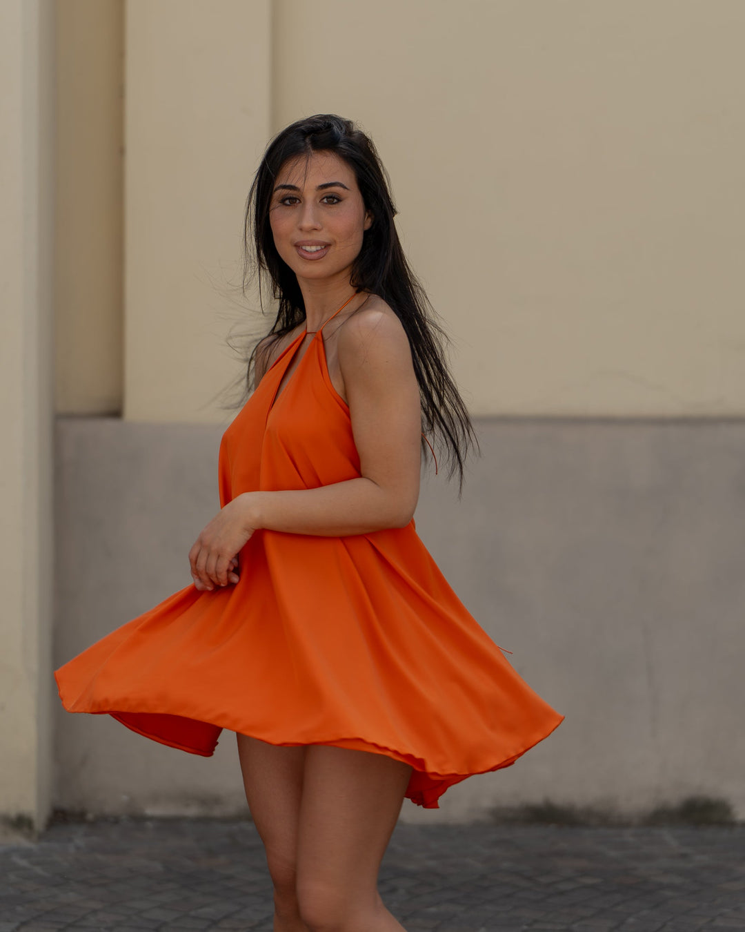 Maira | Abito Elegante Halter