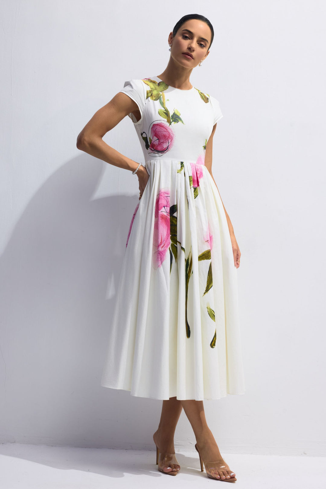 Antonietta | Abito Elegante Floreale