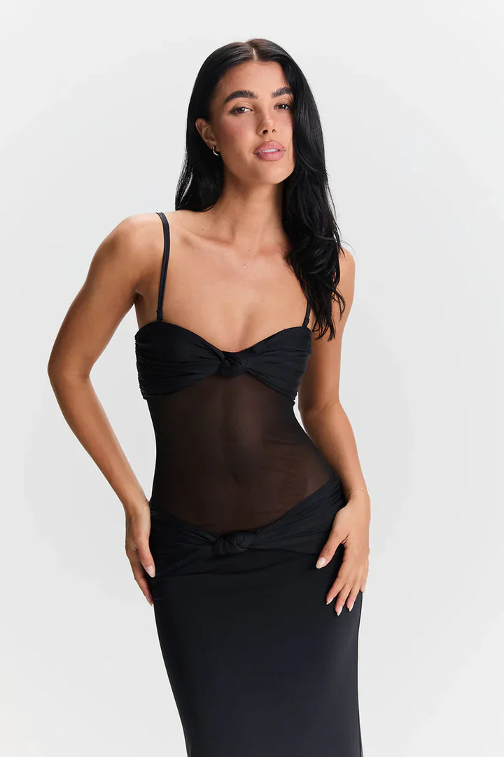 Nalini | Vestito Moderno in Mesh