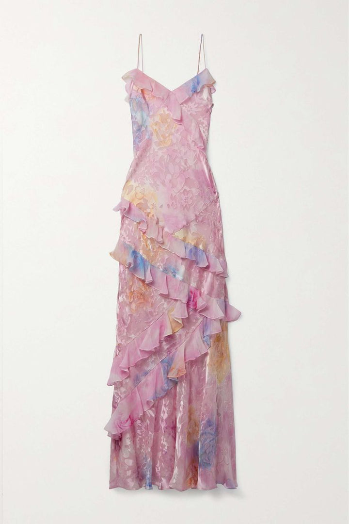 Fabiola | Vestito Leggero con Balze