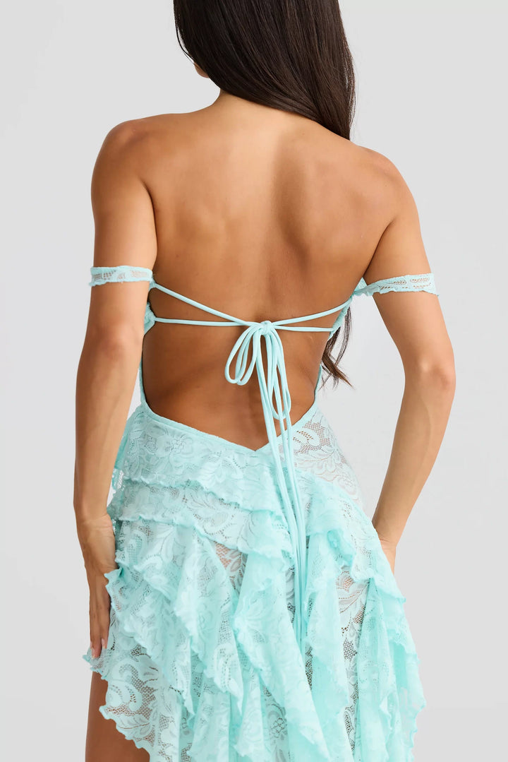 Silvia | Abito in Pizzo Elegante