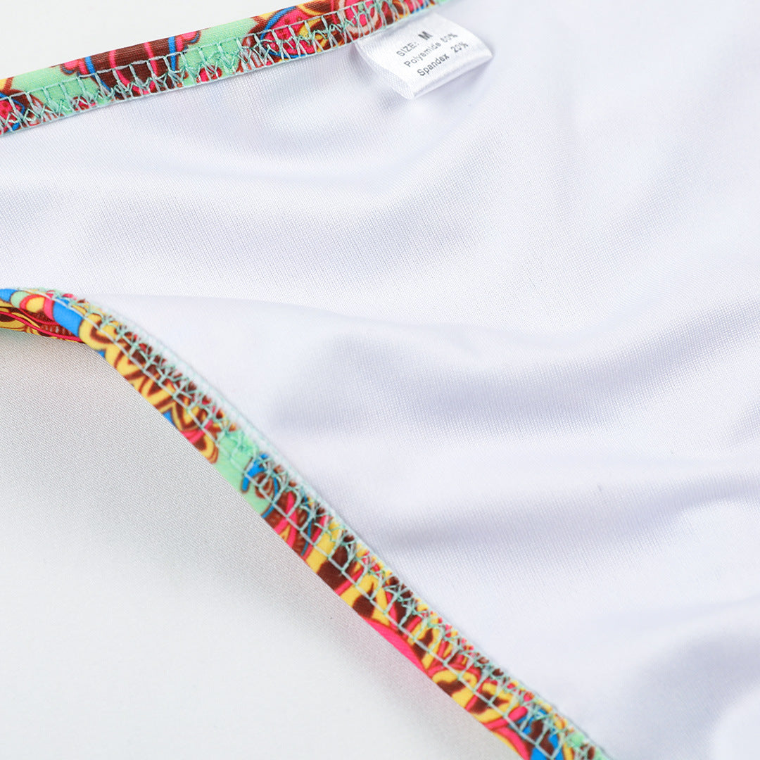 Lanai | Bikini Tropicale con Catena Gioiello