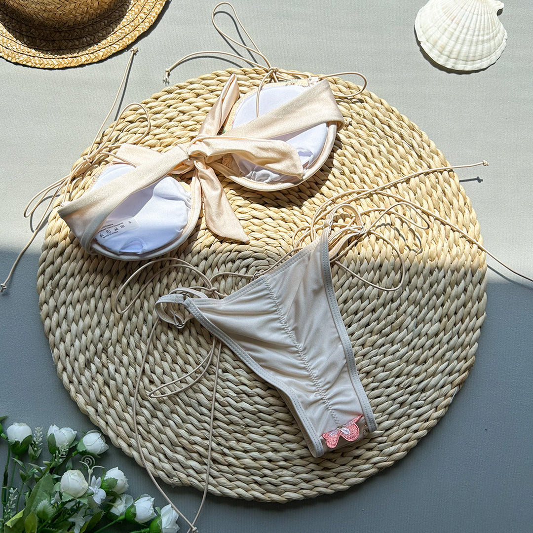 Soleya | Costume Ricamato con Dettaglio Cut-Out