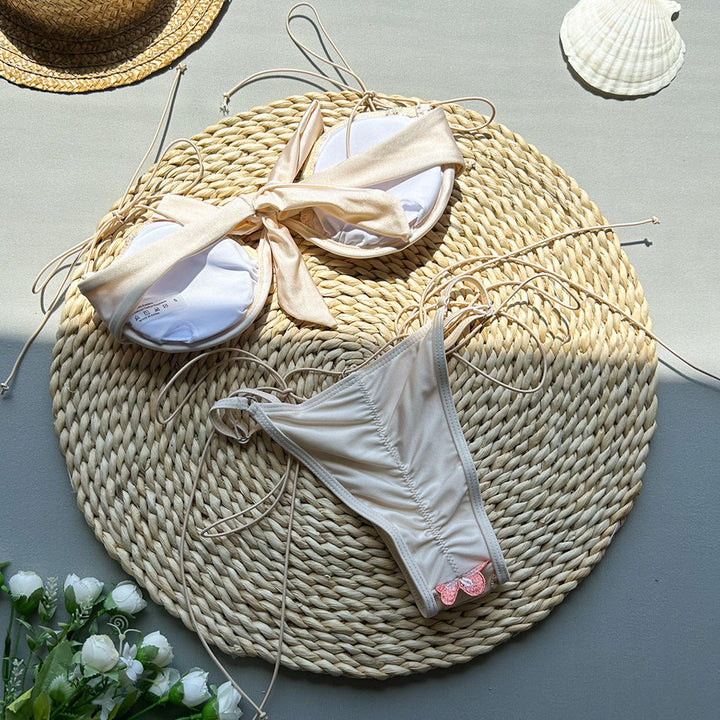 Soleya | Costume Ricamato con Dettaglio Cut-Out