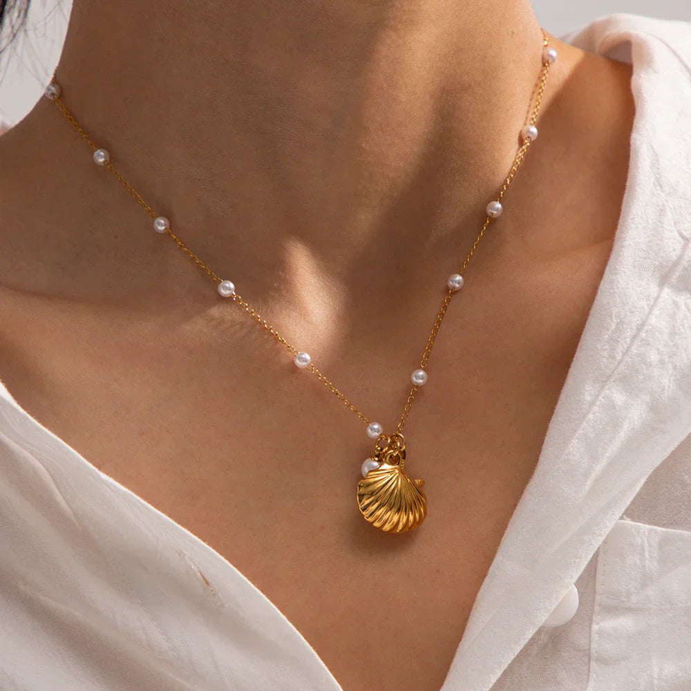 Collana Rebecca con Perla d'Acqua Dolce