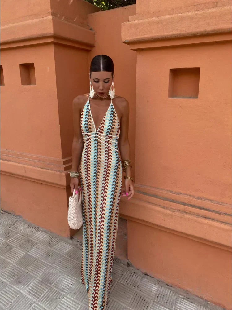 Cerai | Abito Lungo Elegante Moderno