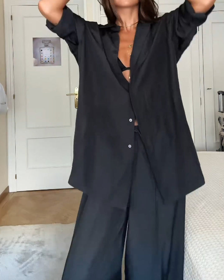 Orena | Completo Nero Oversize