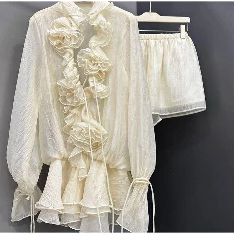 Angelique | Completo Romantico Trasparente