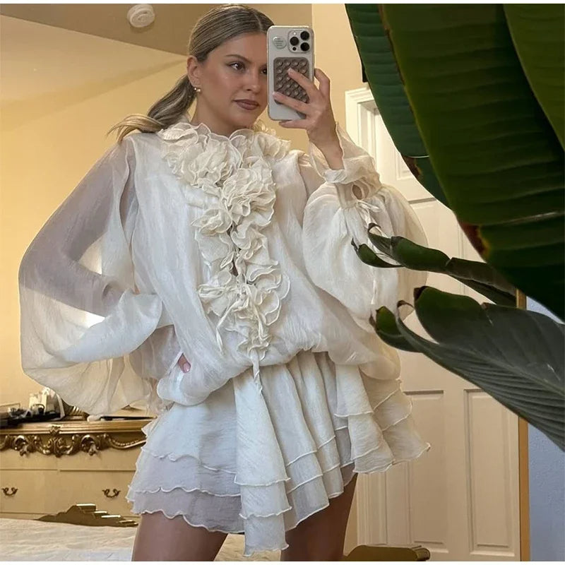 Angelique | Completo Romantico Trasparente