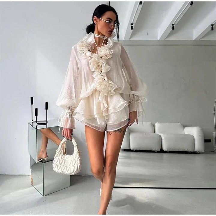 Angelique | Completo Romantico Trasparente