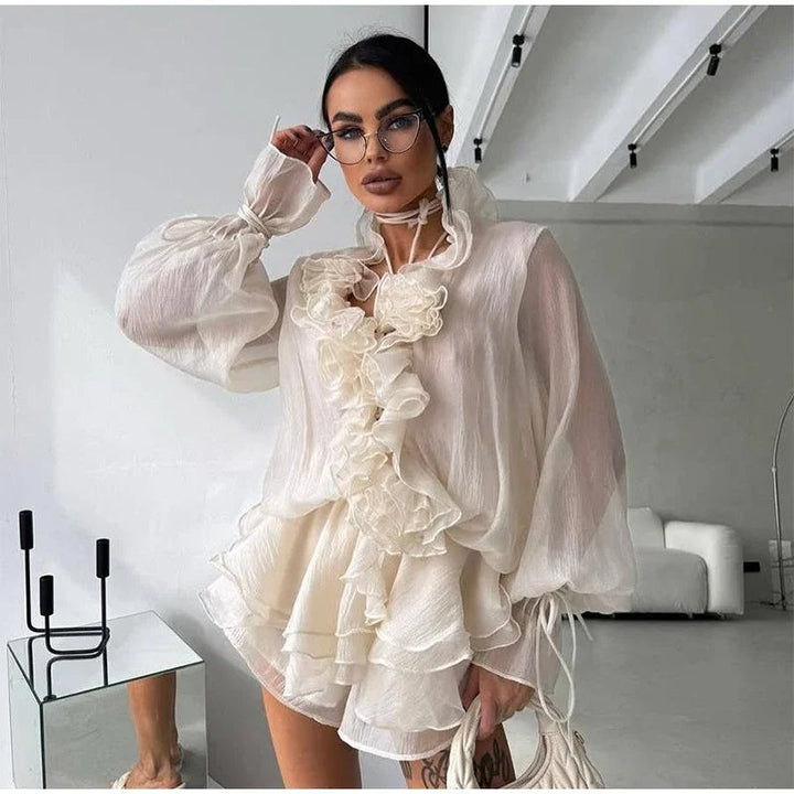 Angelique | Completo Romantico Trasparente