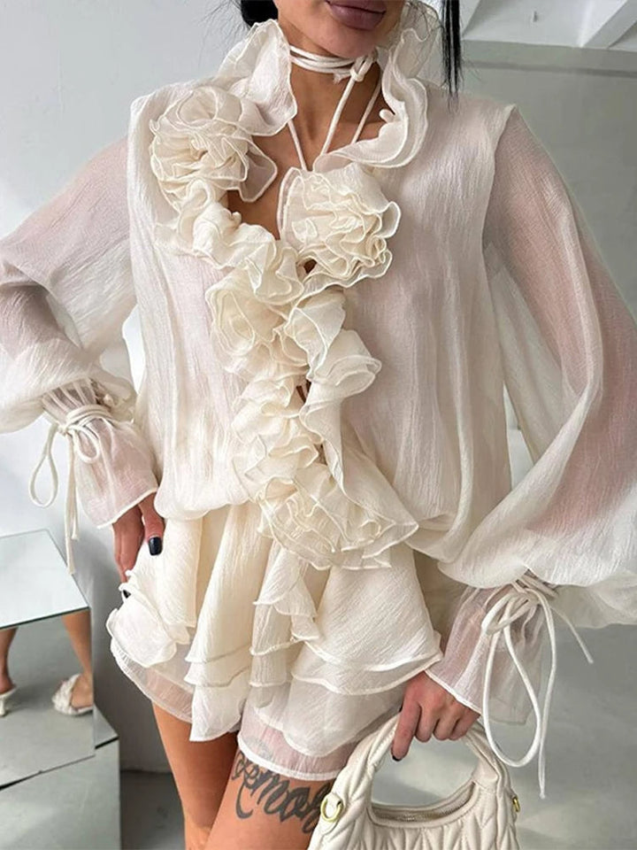 Angelique | Completo Romantico Trasparente