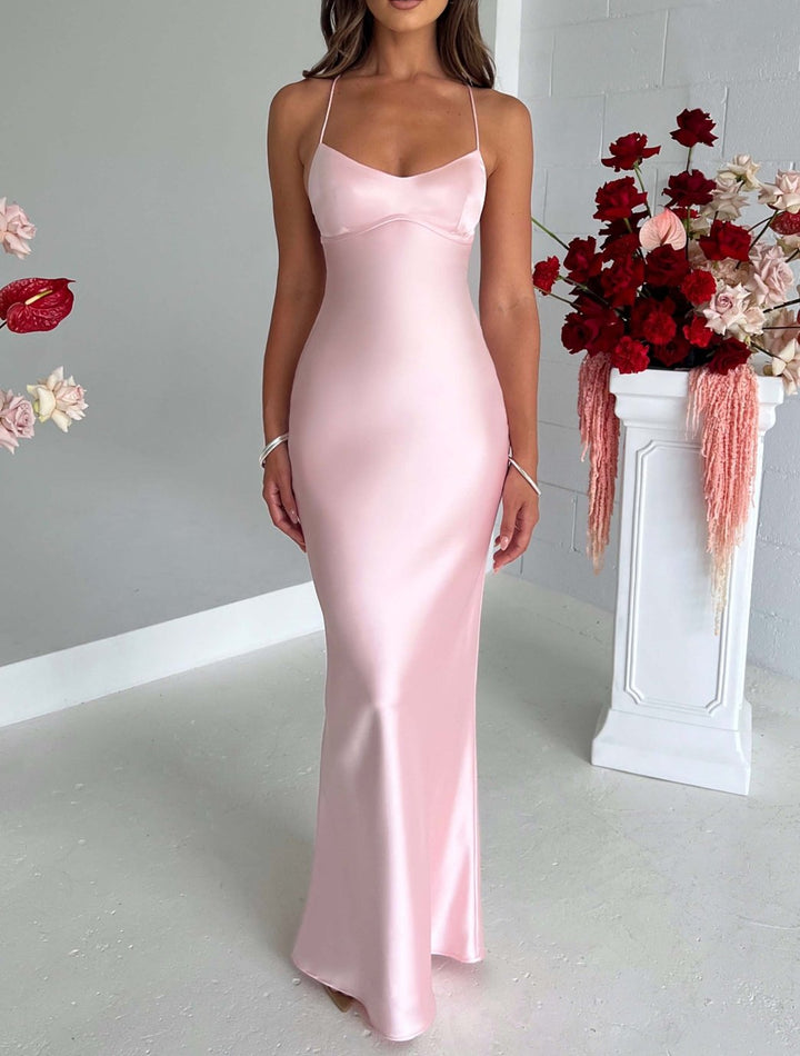 Isabelle | Abito Elegante in Raso