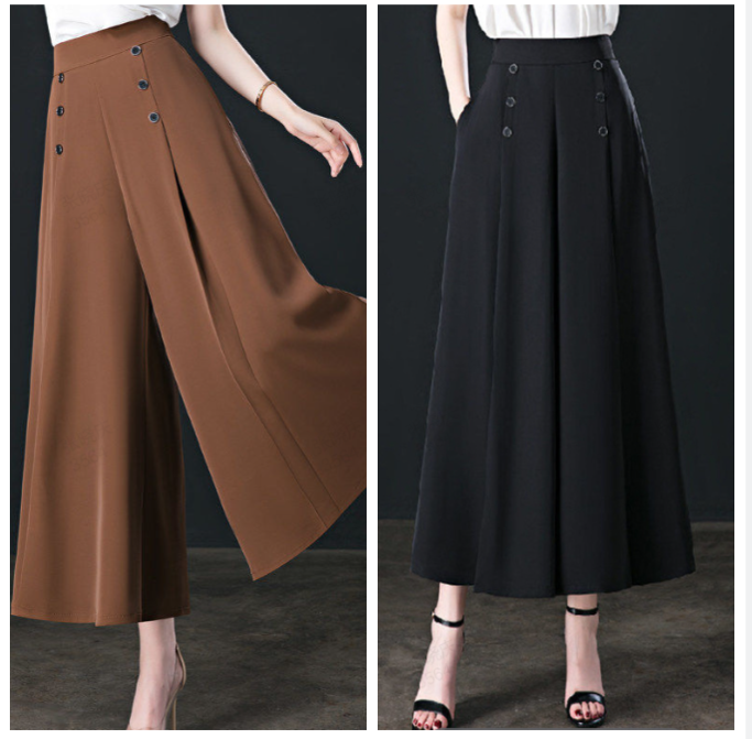 Allegra | Pantaloni Eleganti a Gamba Ampia