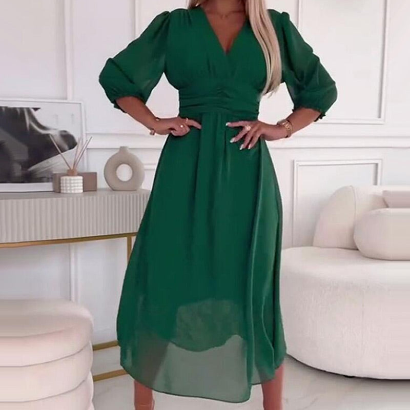 Caterina | Abito Elegante in Chiffon