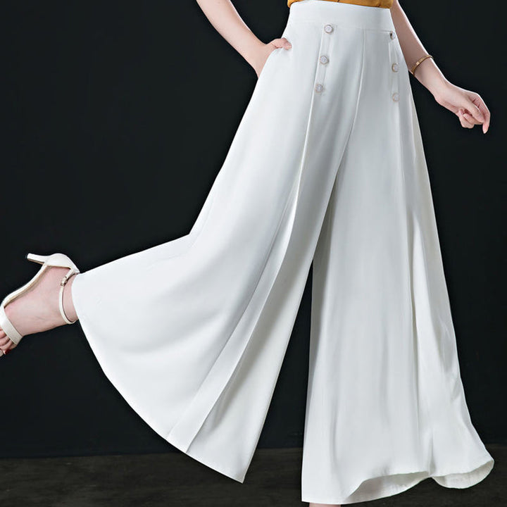 Allegra | Pantaloni Eleganti a Gamba Ampia