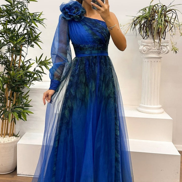 Fiorenza | Abito Elegante Monospalla